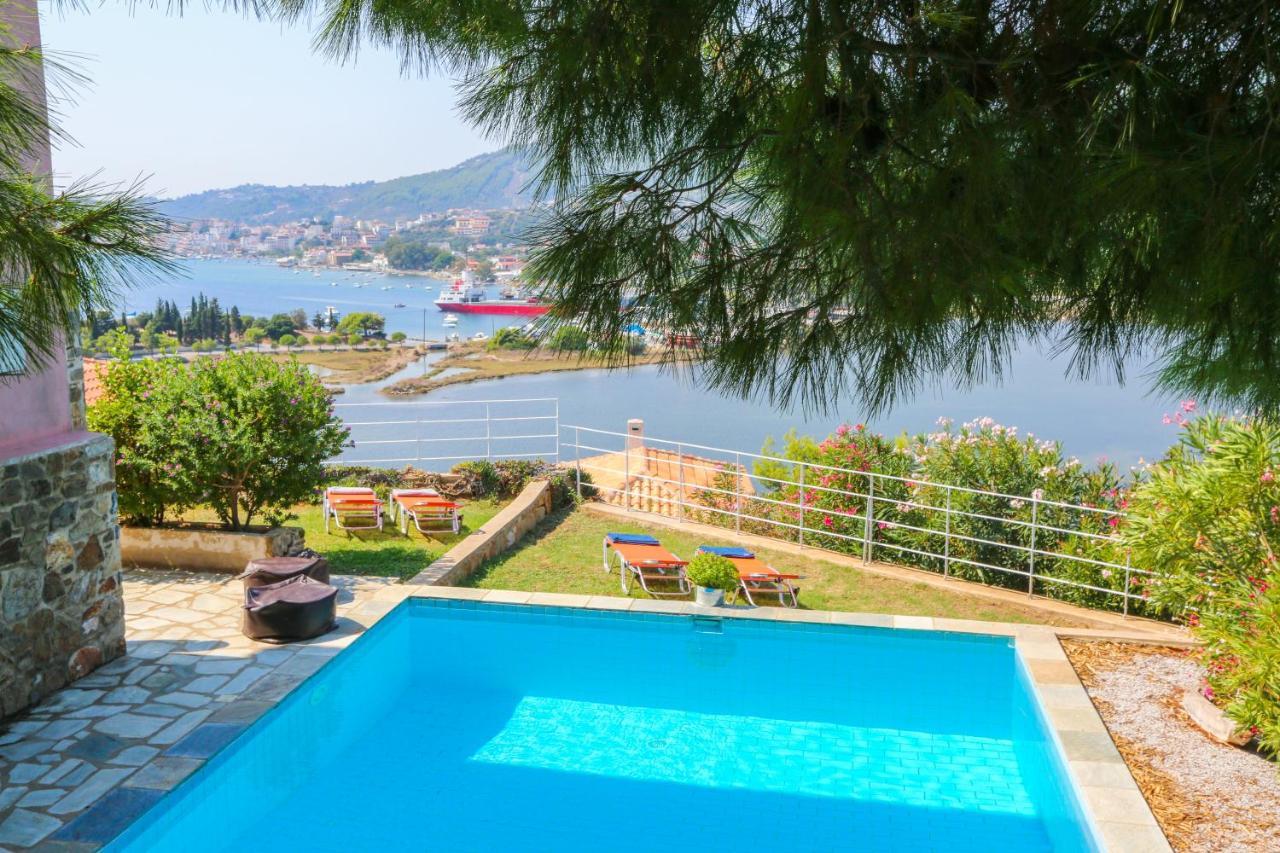 Skiathos Seaview Villa With Pool Πούντα Εξωτερικό φωτογραφία