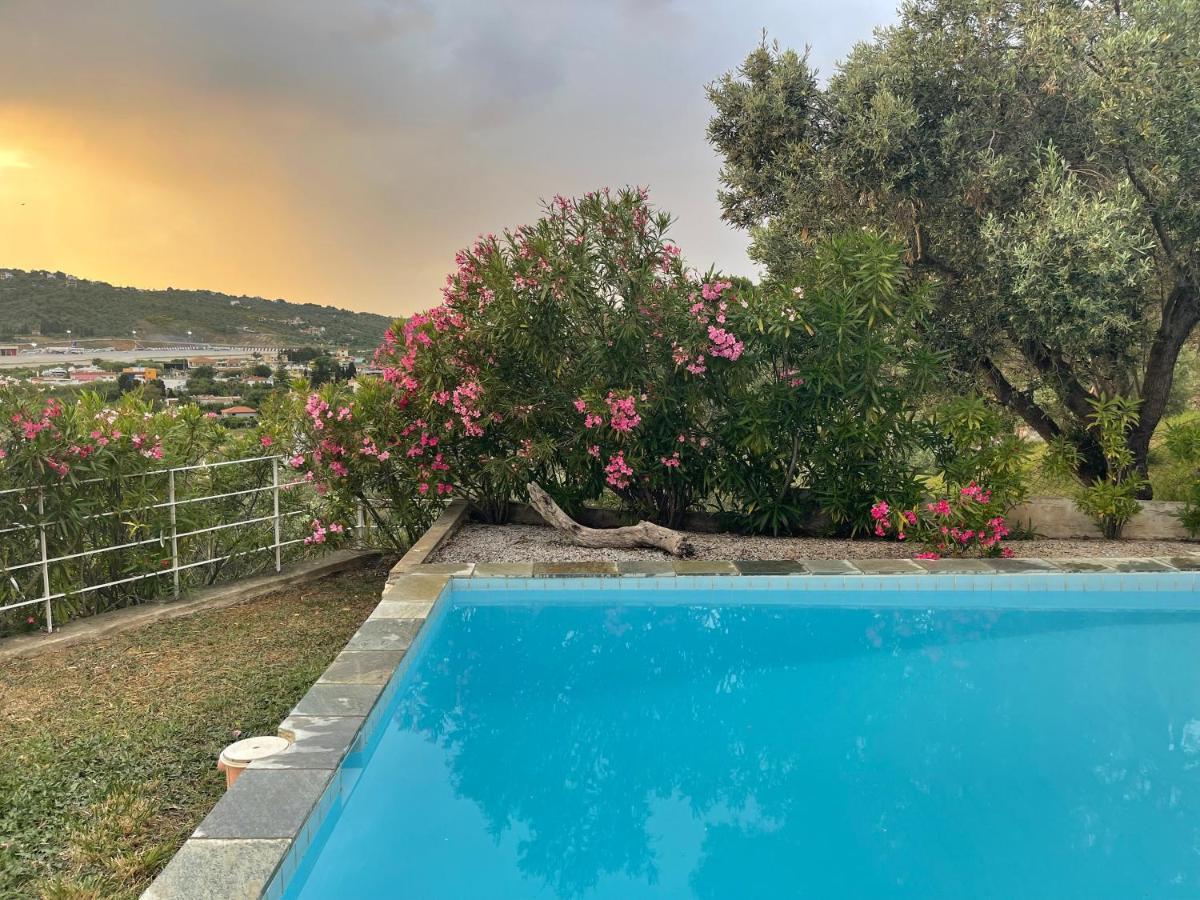 Skiathos Seaview Villa With Pool Πούντα Εξωτερικό φωτογραφία