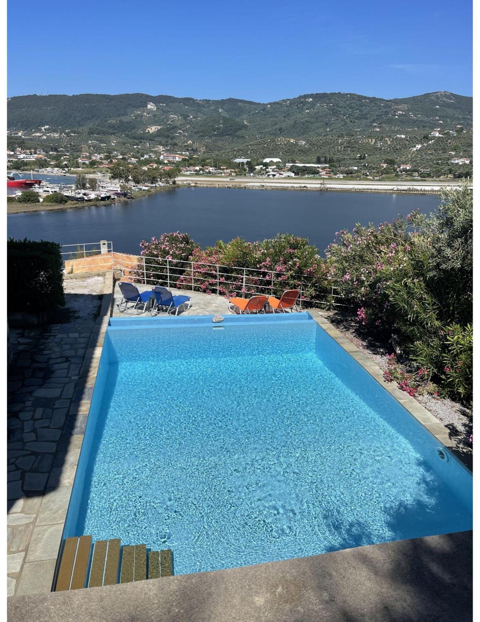 Skiathos Seaview Villa With Pool Πούντα Εξωτερικό φωτογραφία